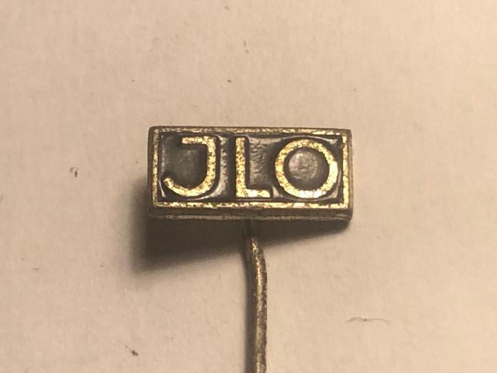 Metalen JLO / ILO MOTOREN Speld (Blauw/Metaalkleur)., Verzamelen, Speldjes, Pins en Buttons, Zo goed als nieuw, Speldje of Pin
