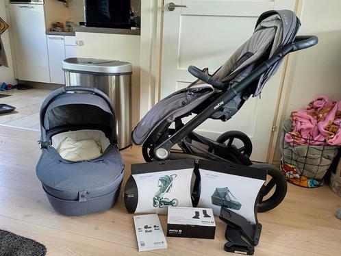 Kinderwagen 3 in 1 Mutsy Icon, Kinderen en Baby's, Kinderwagens en Combinaties, Zo goed als nieuw, Combiwagen, Mutsy, Met reiswieg