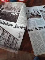 Artikel over flatgebouw Corversbos Hilversum 1957, Verzamelen, Tijdschriften, Kranten en Knipsels, Ophalen of Verzenden, 1940 tot 1960