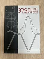Boek | 375 Meubel Designs, Boeken, Ophalen of Verzenden, Zo goed als nieuw, Overige onderwerpen
