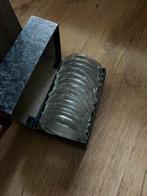 12 onderzetters in originele doos, Ophalen of Verzenden, Zo goed als nieuw, Glas of Kopje