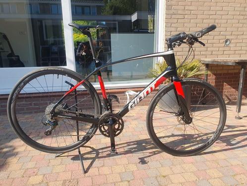 Giant fastroad carbon racefiets, Fietsen en Brommers, Fietsen | Racefietsen, Zo goed als nieuw, Heren, Giant, Meer dan 20 versnellingen
