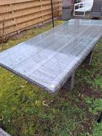Tuintafel   GRATIS, Tuin en Terras, Tuintafels, Ophalen of Verzenden, Gebruikt, Rechthoekig, Aluminium