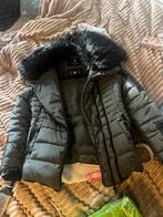 Winterjas met bontkraag, Ophalen of Verzenden, Zo goed als nieuw, Maat 38/40 (M), Grijs