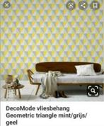 1 rol decomode geometric triangle 5539786 in cellofaan, Huis en Inrichting, Stoffering | Behang, Ophalen of Verzenden