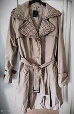 Donkerbeige trenchcoat C’SENSE – valt als 42, Beige, Maat 42/44 (L), Zo goed als nieuw, C Sense