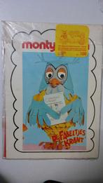Fabeltjeskrant Monty album vintage 1985 kaartjes set tv, Ophalen of Verzenden, Overige figuren, Zo goed als nieuw, Overige typen