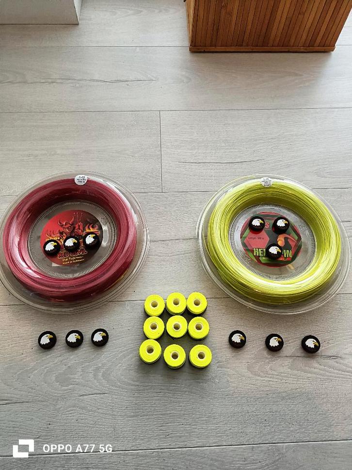 go ahead eagles tennisbespanning, Sport en Fitness, Tennis, Nieuw, Grip of Snaar, Overige merken, L3, Ophalen of Verzenden