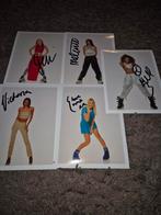 Spice Girls Gesigneerde Foto's, Ophalen of Verzenden, Zo goed als nieuw, Foto of Kaart, Gesigneerd