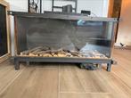 Inbouw gas haard - open haard, Verzenden, Zo goed als nieuw, Inbouwhaard, Gashaard