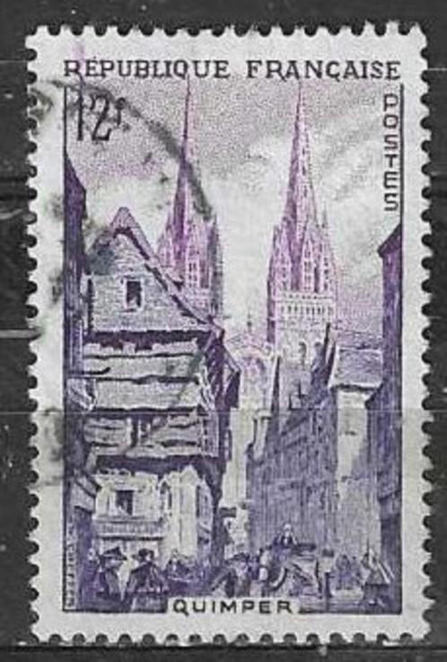 Frankrijk 1954 - Yvert 979 - Toerisme - Quimper   (ST), Postzegels en Munten, Postzegels | Europa | Frankrijk, Gestempeld, Verzenden