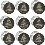 Diverse kerst en oud & nieuw buttons, Nieuw, Ophalen of Verzenden, Info@sweet-one.nl, Feestartikel