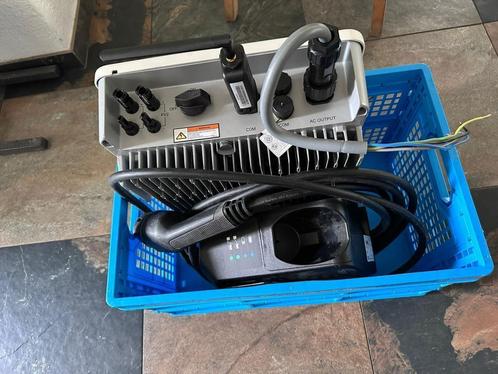 Omvormer zonnepanelen en autolader, Doe-het-zelf en Verbouw, Elektra en Kabels, Zo goed als nieuw, Overige typen, Ophalen