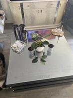 Glazen Spiegeltafel - Zo Goed Als Nieuw, Huis en Inrichting, Tafels | Salontafels, Vierkant, Minder dan 50 cm, 50 tot 100 cm, Ophalen of Verzenden