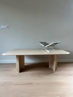 Vintage travertin salontafel, Huis en Inrichting, Ophalen, 100 tot 150 cm, 50 tot 100 cm, Zo goed als nieuw