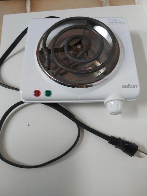 Elektrisch Kookplaat (met USA/Canada Stekker), Witgoed en Apparatuur, Kookplaten, Zo goed als nieuw, Vrijstaand, Elektrisch, Ophalen of Verzenden
