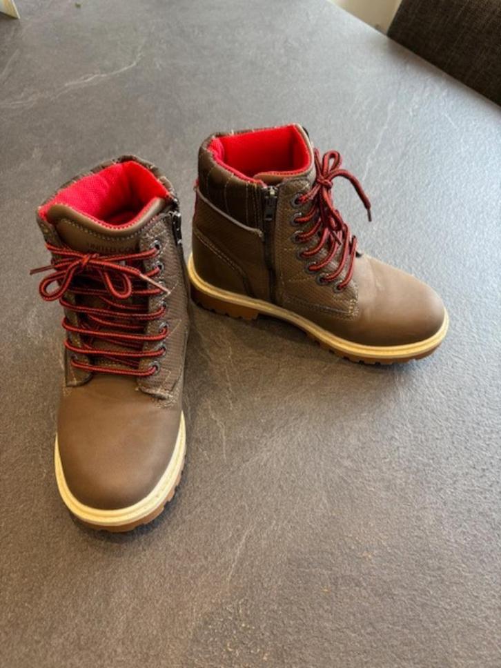 Kinderschoen hoog Benetton, Kinderen en Baby's, Kinderkleding | Schoenen en Sokken, Zo goed als nieuw, Schoenen, Jongen of Meisje