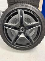 Orginele Mercedes AMG EQE 20 inch velgen +winterbanden, Gebruikt, 255 mm, Banden en Velgen, Personenwagen