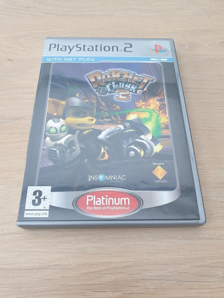 Ratchet & Clank 3 - PS2 Platinum, Spelcomputers en Games, Games | Sony PlayStation 2, Zo goed als nieuw, Avontuur en Actie, 1 speler