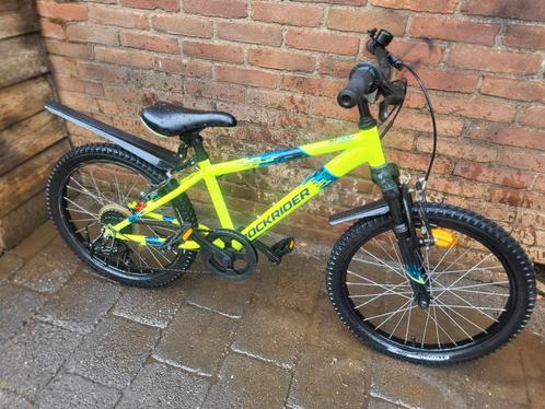 Zgan 20inch Btwin Rockrider ST500 jongensbike 6spd v.a 5jaar, Fietsen en Brommers, Fietsen | Jongens, Zo goed als nieuw, 20 inch