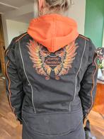 Motorjas dames Harley Davidson met handschoenen, Motoren, Kleding | Motorkleding, Ophalen of Verzenden, Tweedehands, Dames, Jas | textiel