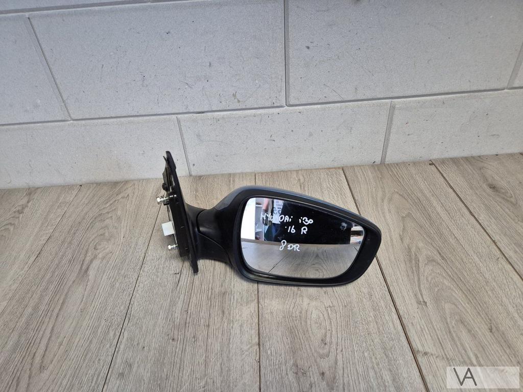 Hyundai i30 2012 - 2016 spiegel rechts 8 draden knipperlicht, Auto-onderdelen, Spiegels, Ophalen of Verzenden, Gebruikt, Hyundai