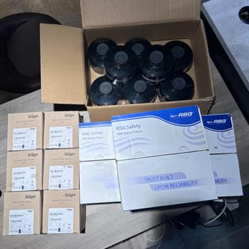 Gasmasker en filters partij beschikbaar voor biedingen