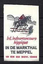 758 Meppel INDOORCONCOURS HIPPIQUE 1965, Ophalen of Verzenden, Nederland