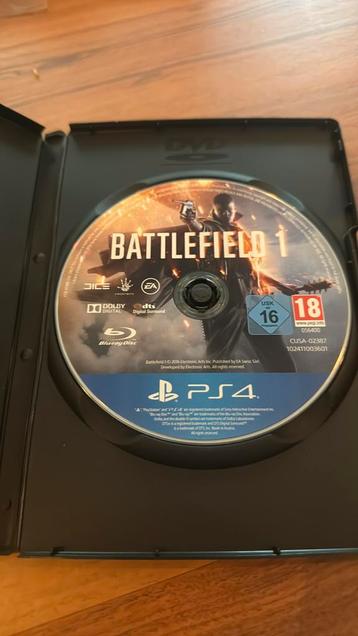 Battlefield 1 ps4 beschikbaar voor biedingen