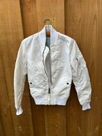 Witte Alpha Industries Bomberjas - Maat XS, Wit, Ophalen of Verzenden, Zo goed als nieuw, Jasje