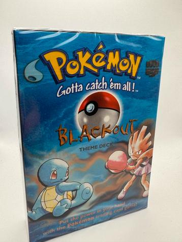 Pokemon Base Set Blackout Theme Deck - Sealed! beschikbaar voor biedingen