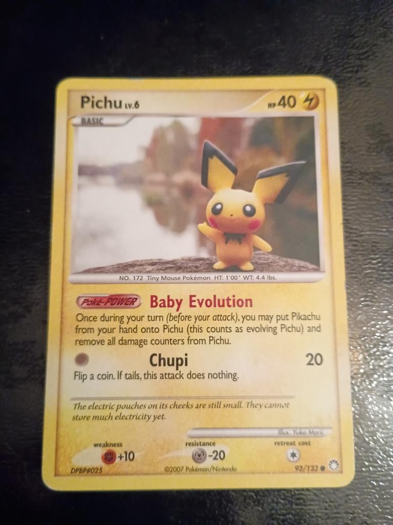 Pichu 93/123 Engels (9x), Verzenden