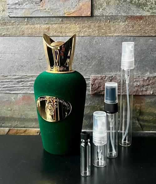 Sospiro Basso sample, Sieraden, Tassen en Uiterlijk, Uiterlijk | Parfum, Zo goed als nieuw, Ophalen of Verzenden