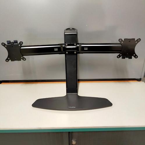 Neo-flex ergotron dubbele monitor steun ( beeldscherm tot 24, Computers en Software, Monitoren, Overige typen, Ophalen of Verzenden
