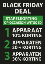 Wasmachine✅️ Gebruikt en Nieuw BLACK FRIDAY DEALS ️, Witgoed en Apparatuur, Ophalen, 1200 tot 1600 toeren, Zo goed als nieuw, 85 tot 90 cm