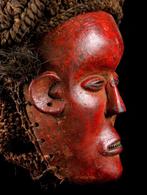 260233 zeldzaam Afrikaans Lunda Chokwe masker uit Zambia., Ophalen of Verzenden