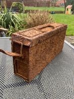 Duitse bodemvondst MG 34/42 kist WO II, Verzamelen, Militaria | Tweede Wereldoorlog, Ophalen of Verzenden, Duitsland, Hulzen of Bodemvondsten