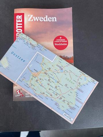 Trotter Reisgids Zweden + Stockholm Plattegrond beschikbaar voor biedingen