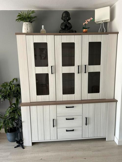 Meubelset Cardiff (HACO) + ribstof bank (Pronto), Huis en Inrichting, Kasten | Buffetkasten, Zo goed als nieuw, 150 tot 200 cm
