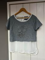 T-shirt met doodshoofd schedel skull Silvian Heach - Maat XS, Ophalen of Verzenden, Zo goed als nieuw, Korte mouw, Maat 34 (XS) of kleiner