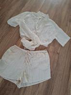 Beige crème setje. Co ord set. H&M. Pieces. Zara. L/XL., Ophalen of Verzenden, Nieuw