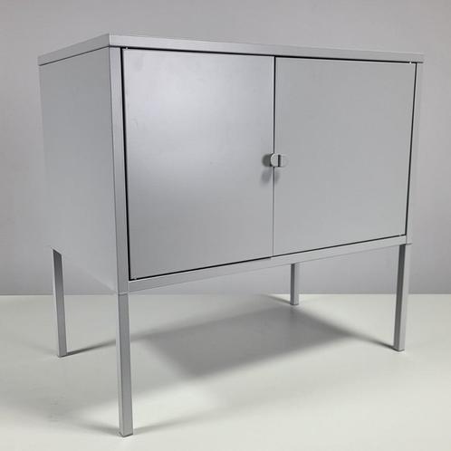 Lixhult Staande Locker Grijs, Huis en Inrichting, Kasten | Ladekasten, Gebruikt, Minder dan 100 cm, 50 tot 100 cm, 25 tot 50 cm
