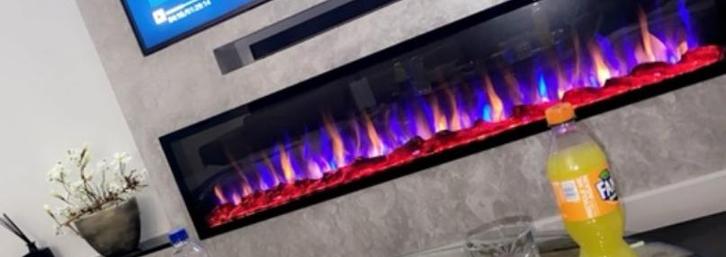 Inbouw Sfeerhaard 180cm Breed, Huis en Inrichting, Haarden, Nieuw, Elektrische haard, Ophalen