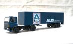 Lion Daf 75 + eurotrailer Aldimarkt 1993., Ophalen of Verzenden, Nieuw, Bus of Vrachtwagen, Lion Toys