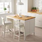 Keuken eiland tornviken incl. Barkrukken van de foto, Ophalen, Zo goed als nieuw