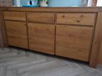 Massief Eiken Dressoir, Huis en Inrichting, Kasten | Dressoirs, Ophalen, Gebruikt, 150 tot 200 cm, Eikenhout