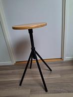 In hoogte verstelbare kruk, Ophalen of Verzenden, In hoogte verstelbaar, Gebruikt, Hout
