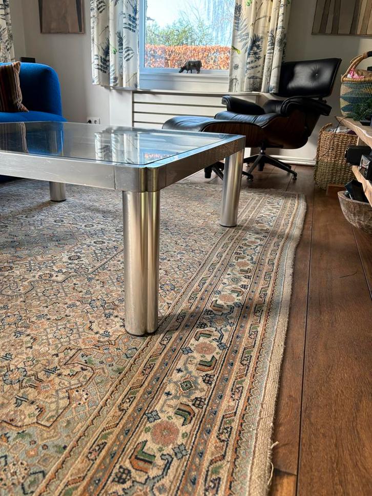 Twee Artifort Salontafels Vierkant Design, Huis en Inrichting, Tafels | Salontafels, Gebruikt, Minder dan 50 cm, 50 tot 100 cm