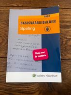 PABO Basisvaardigheden Spelling - Zo goed als nieuw, Boeken, Ophalen of Verzenden, Gelezen, HBO