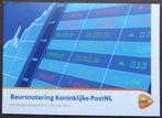 Postzegelmapje 437c – Beursnotering Koninklijke PostNL, Ophalen of Verzenden, Postfris